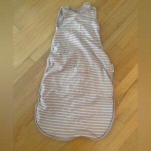 Woolino lavender Striped Baby Sleep Sack